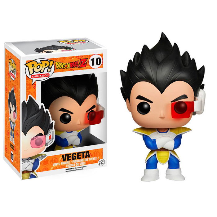 FUNKO - Figurine POP en vinyle Vegeta Dragon Ball Z - 10 cm - Avec boîte cadeau FUNKO - Figurine POP en vinyle Vegeta Dragon Ball Z - 10 cm - Avec boîte cadeau