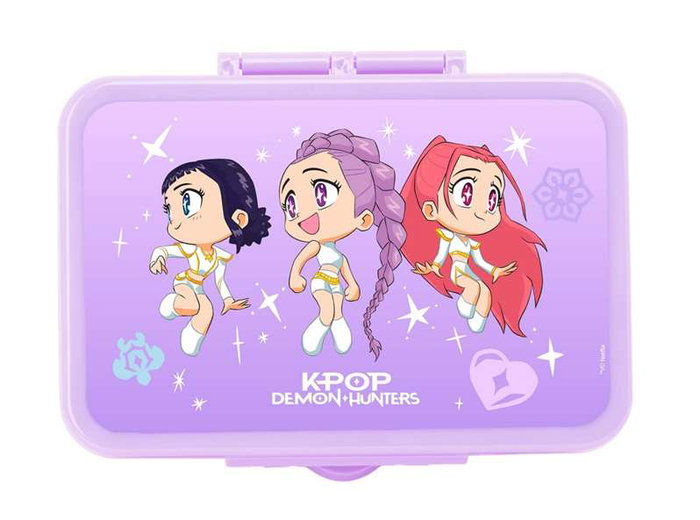 Safta Fiambrera 850ml K-Pop Demon Hunters Chibi 17,4x5,8x11,4cm