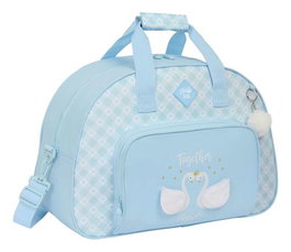 Safta Sac de sport Glowlab motif "Cygnes" 48 x 33 x 21 cm pour enfants