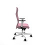 Piqueras Y Crespo Fauteuil Albacete Rose avec Mécanisme Synchrone