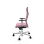 Piqueras Y Crespo Fauteuil Albacete Rose avec Mécanisme Synchrone