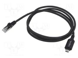 LOGILINK Adaptateur USB 3.2 Gen 1 vers RJ45, 1,5 m, noir