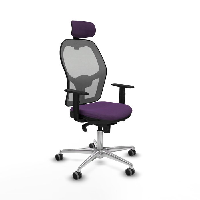 Piqueras y Crespo Chaise de Bureau avec Appui-tête 1D086G2 Violet Piqueras y Crespo Chaise de Bureau avec Appui-tête 1D086G2 Violet
