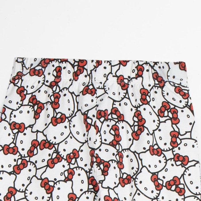 Cerdá Legging Set 2 Pièces Hello Kitty en Coton Brushed - Taille 8 Ans - Coloris Rose
