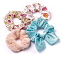 Pusheen Set de 4 bandeaux à cheveux à motif fruits pour femme - Polyester, Satine et Paillettes