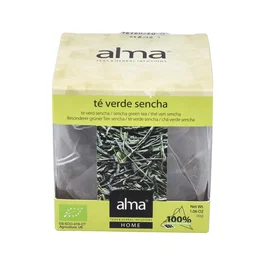 ALMA HOME Thé Vert Sencha Infusion 15 Pyramides ECO VEGAN