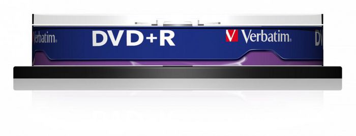 Verbatim - DVD+R Matt Silver - Disque pour enregistrement de données, vidéos, photos et musique - 10 unités