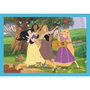 Clementoni Puzzle 4 en 1 Disney Princess