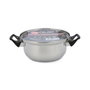 Quid Casserole Acier Inoxydable Habitat 18x8,5 cm Compatible Induction Vitrocéramique Électrique Gaz