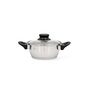 Casserole avec Couvercle Quid Habitat Acier 18 x 8,5 cm