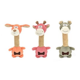 Nayeco Long Animals Lot de 3 Peluches Vet