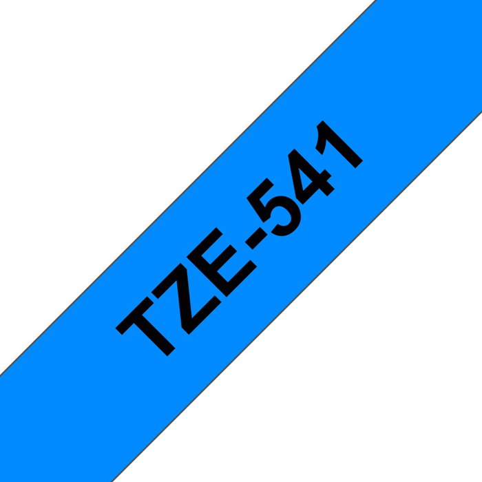 Brother TZe-541 Ruban Laminé 18 mm x 8 m Bleu sur Noir pour Rotulatrice Brother TZe-541 Ruban Laminé 18 mm x 8 m Bleu sur Noir pour Rotulatrice