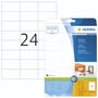 Herma Étiquettes PREMIUM 70x37 mm blanc, 10 feuilles DIN A4