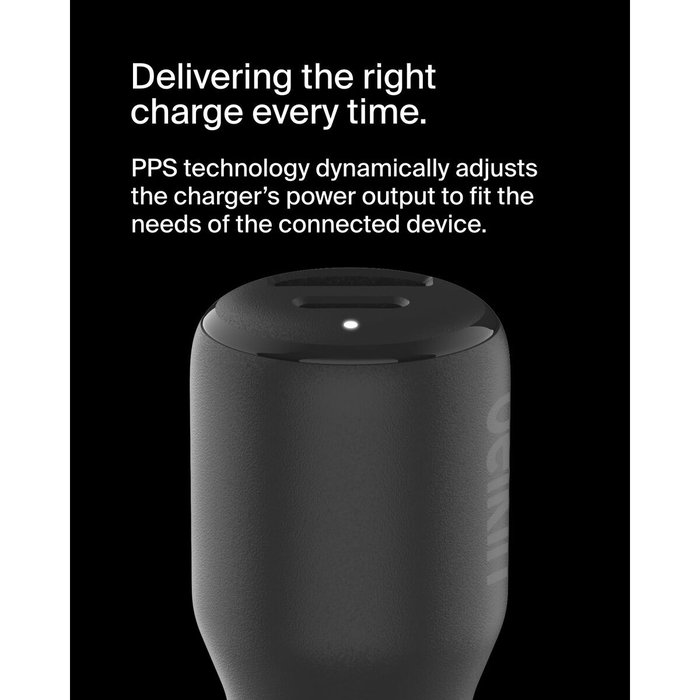 Chargeur de voiture Belkin CCB005BTBK