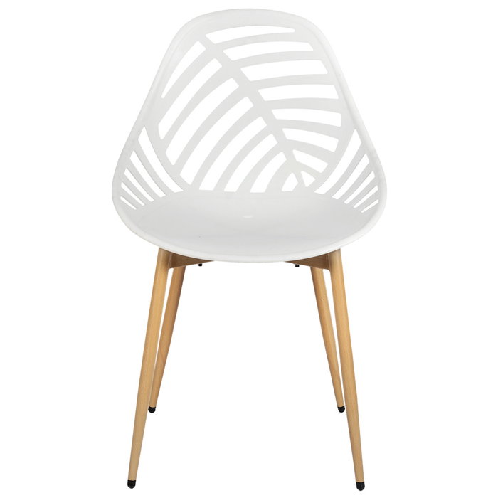 Home Deco Factory Chaise d'extérieur Alameda Blanche
