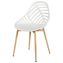 Home Deco Factory Chaise d'extérieur Alameda Blanche