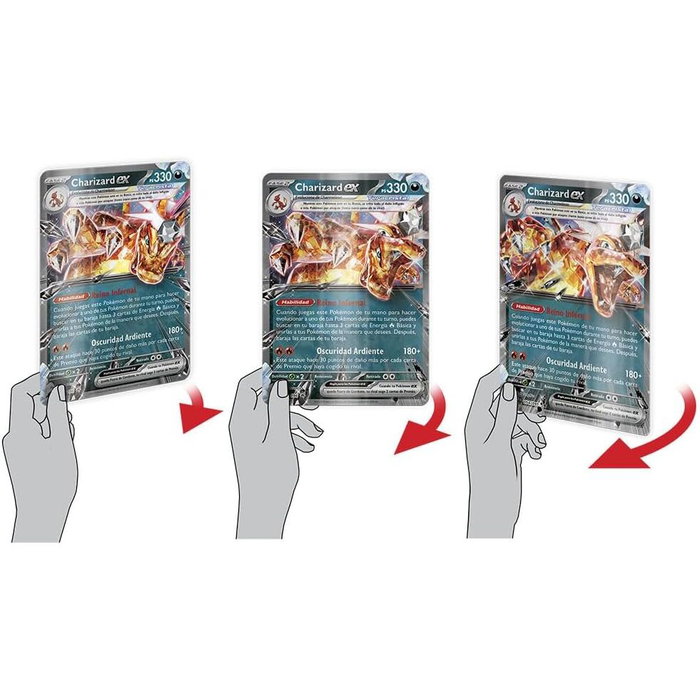 Pokemon - Cartes à collectionner Blister Charizard - Version espagnol - Jeu de cartes - +6 ans