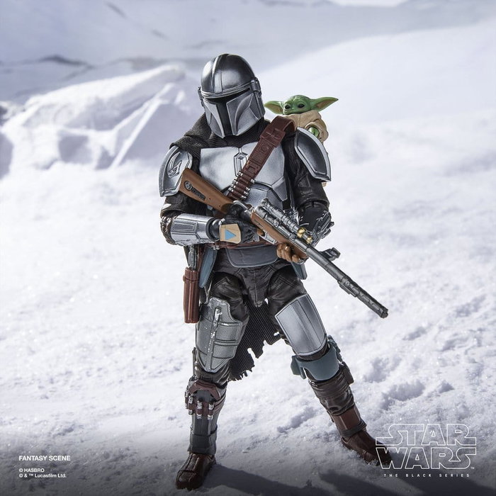 Hasbro Star Wars The Black Series figurine The Mandalorian & Grogu 15 cm Hasbro Star Wars The Black Series figurine The Mandalorian & Grogu 15 cm