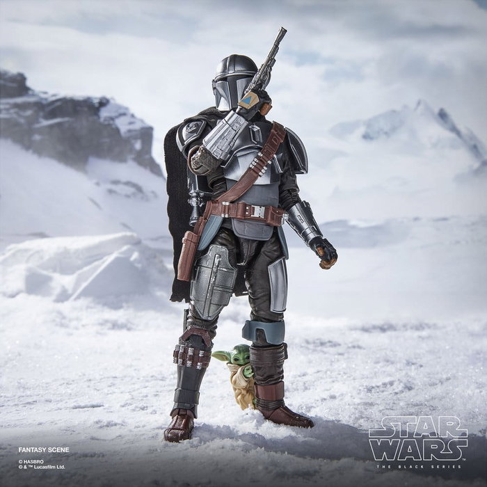 Hasbro Star Wars The Black Series figurine The Mandalorian & Grogu 15 cm Hasbro Star Wars The Black Series figurine The Mandalorian & Grogu 15 cm