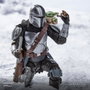 Hasbro Star Wars The Black Series The Mandalorian and Grogu Figurine 15 cm avec 7 Accessoires