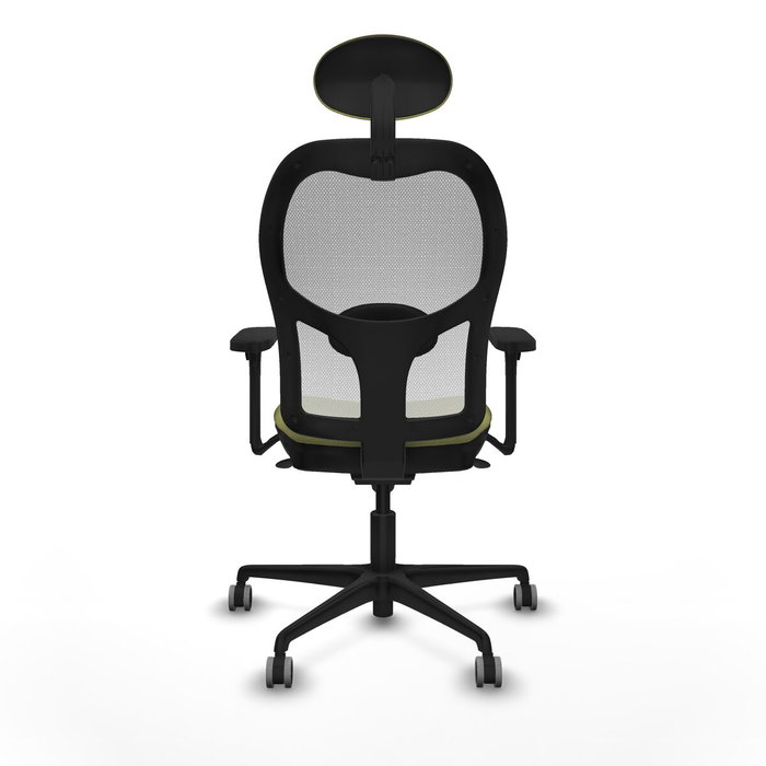 Piqueras y Crespo Chaise de Bureau 3D036G1 Vert Olive avec Appui-tête Piqueras y Crespo Chaise de Bureau 3D036G1 Vert Olive avec Appui-tête