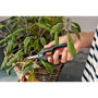 Gardena 12213-20 Gripcut Ciseaux à herbes avec pince de préhension et lames acier inoxydable