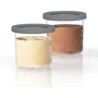 Ninja Lot de 2 pots avec couvercles de 473 ml pour CREAMi NC302EU/NC300