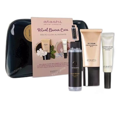 Atashi Coffret DD Cream Effet Éclat Instantané 4 pcs