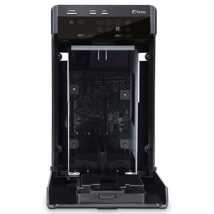 Fantec QB-X2U31R Boîtier RAID pour 2 x 3,5 SATA USB 3.1 Noir