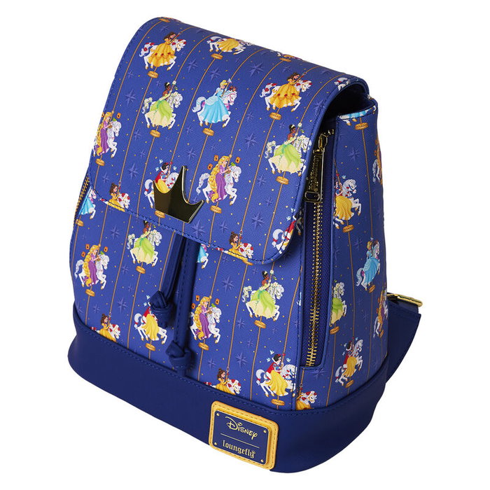 LOUNGEFLY Sac à dos Disney Princesses Carrousel 26 cm
