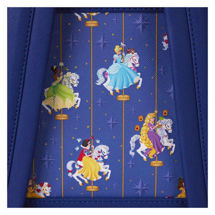 LOUNGEFLY Sac à dos Disney Princesses Carrousel 26 cm
