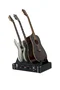 GATOR Gig-Box Jr. - Étui en bois pour pédalier et support de guitare - Noir