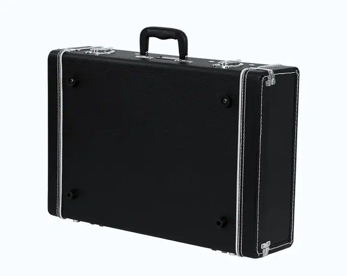 GATOR Gig-Box Jr. - Étui en bois pour pédalier et support de guitare - Noir