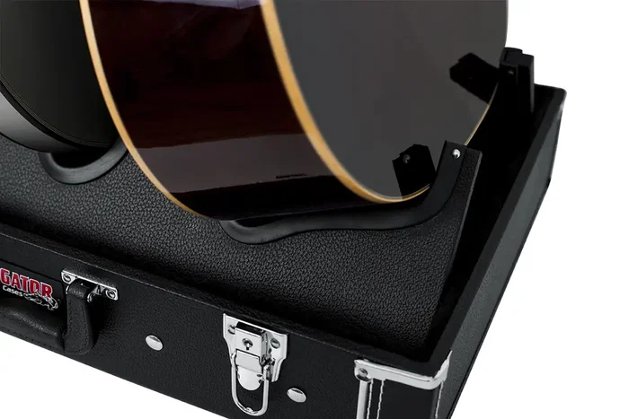 GATOR Gig-Box Jr. - Étui en bois pour pédalier et support de guitare - Noir