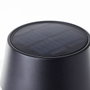 Brilliant PICCO Lampe de table d'extérieur LED et solaire, Noir dépoli