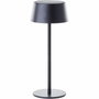 Brilliant PICCO Lampe de table d'extérieur LED et solaire, Noir dépoli