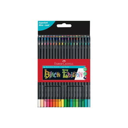 Faber-Castell FC-116436 Crayons de couleur aquarellables - Boite de 36