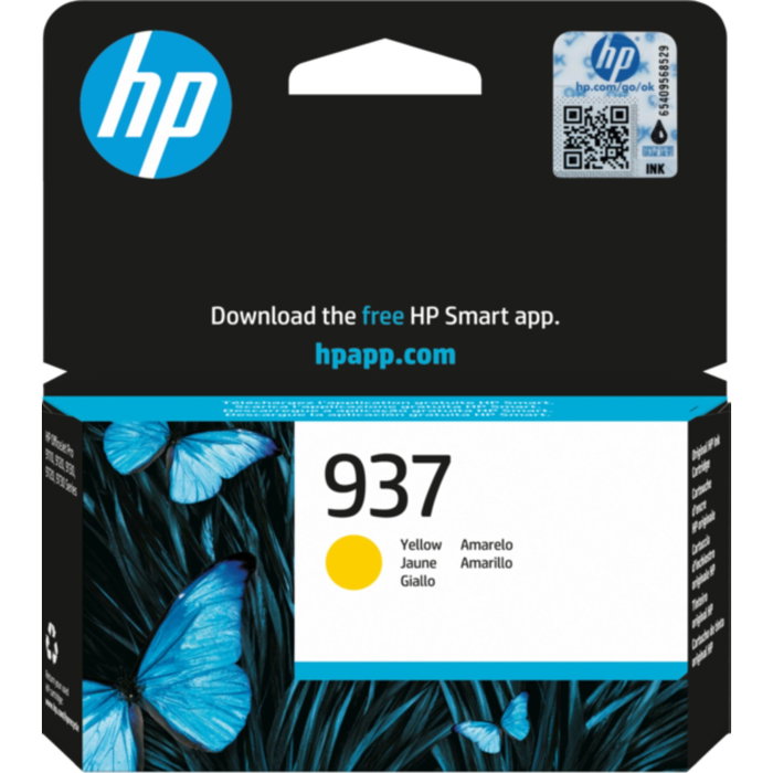 HP 937 Cartouche d'encre Jaune (4S6W4NE)​