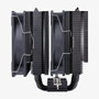 Hiditec C20 Pro Ventilateur Dissipateur CPU Double Tour 120mm PWM Noir Silencieux 31dB Compatible AM5 LGA1700