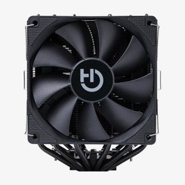 Hiditec C20 Pro Ventilateur Dissipateur CPU Double Tour 120mm PWM Noir Silencieux 31dB Compatible AM5 LGA1700