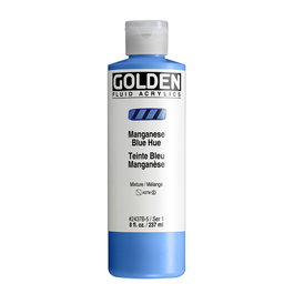 Golden Couleurs Acryliques Fluides Bleu Manganèse 237 ml