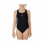Maillot de Bain Fille Aquarapid Costume Noir