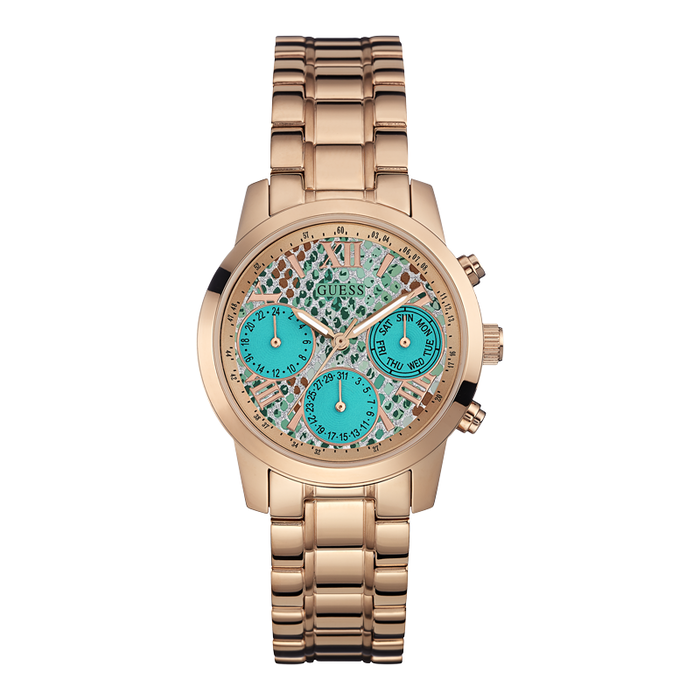 Guess W0448L8 Or rose et bleu Guess W0448L8 Or rose et bleu