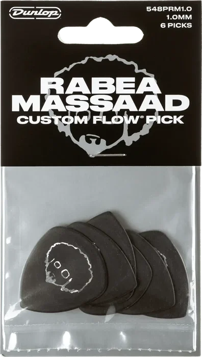 DUNLOP Pack de 6 médiators Signature Rabea Massad Flow Standard DUNLOP Pack de 6 médiators Signature Rabea Massad Flow Standard