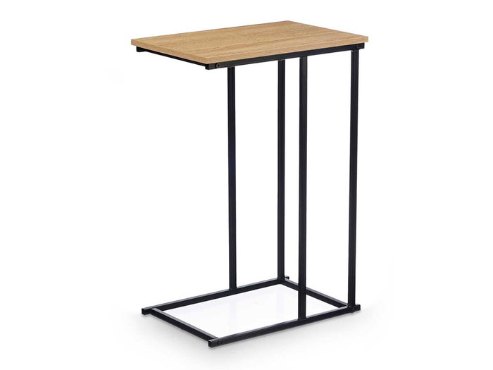 Giftdecor Table d'appoint en bois MDF et métal Bambou 39x57 cm (Set de 4) Giftdecor Table d'appoint en bois MDF et métal Bambou 39x57 cm (Set de 4)