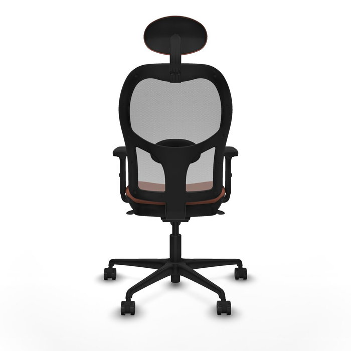 Piqueras y Crespo Chaise de Bureau avec Appui-tête Jorquera 2D036N1 Marron Gris Piqueras y Crespo Chaise de Bureau avec Appui-tête Jorquera 2D036N1 Marron Gris
