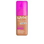 Nyx Professional Make Up MAKE'EM WONDER n°20 Fond de teint Soft Matte, Beige Classique 30 ml, Couvrance longue durée 24h avec vitamine C et acide hyaluronique