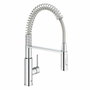 Grohe Get Mitigeur de cuisine monocommande avec douchette extractible 2 jets, 30361000