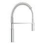 GROHE Mitigeur Évier de Cuisine Monocommande avec Douchette Extractible Professionnelle et 2 Jets - Réf. 30361000