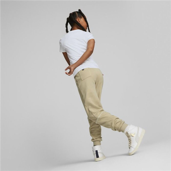 T shirt à manches courtes Enfant Puma Alpha Blanc